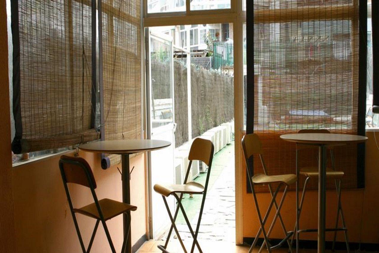Hostal Eden برشلونة المطعم الصورة